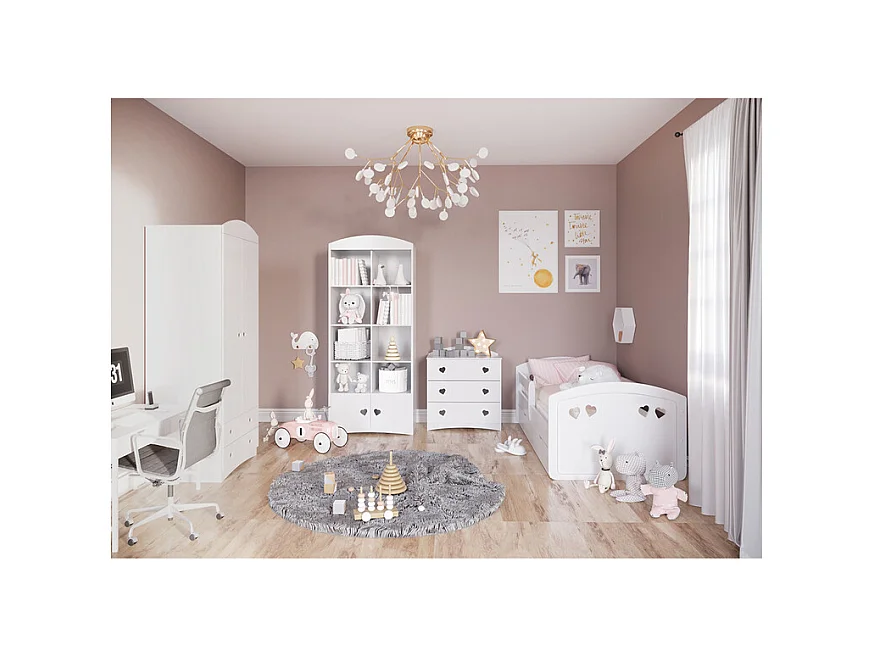 Kocot Kids Julia 2-deurs boekenkast - Wit