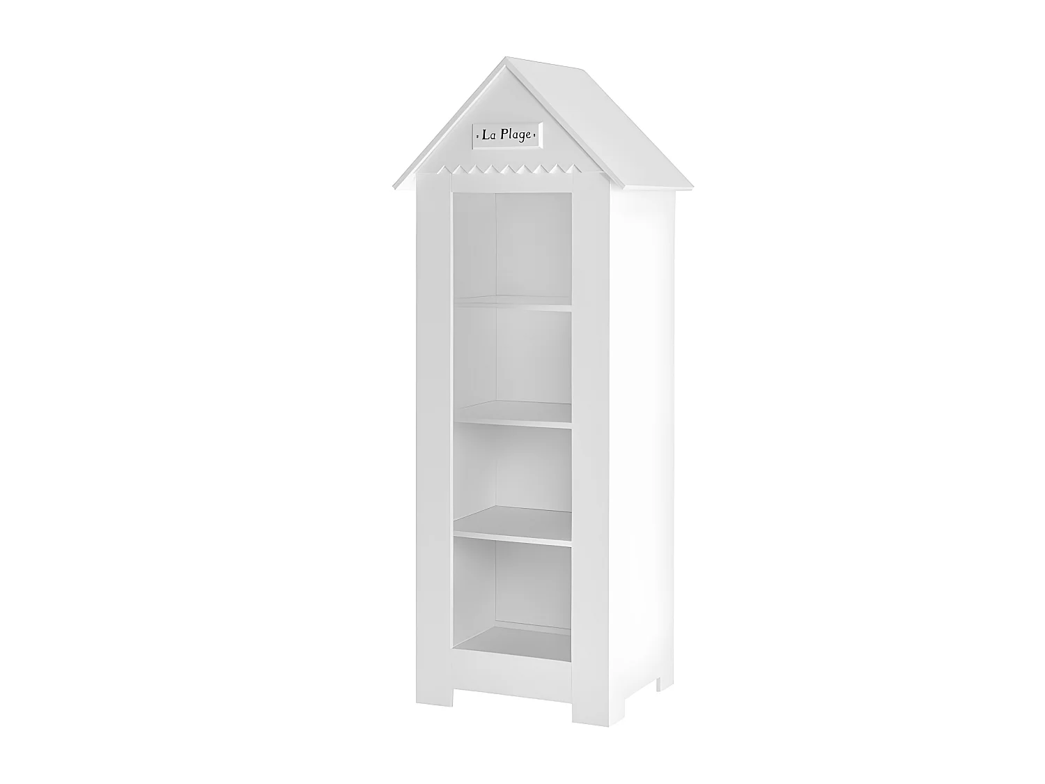 Bibliothèque Marsylia MDF Blanc