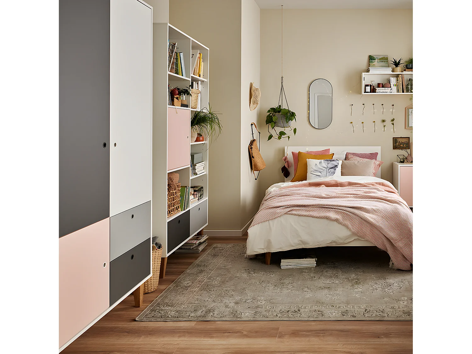 Bibliothèque Concept Rouge