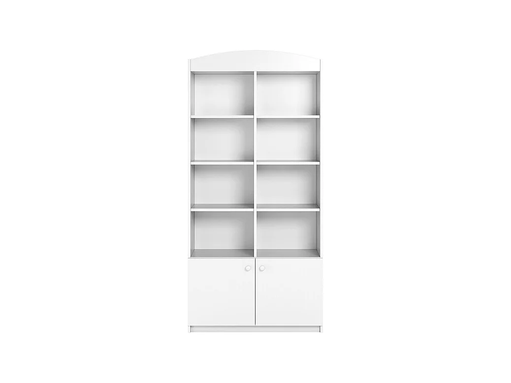 2-türiges Bücherregal Kocot Kids Babydream - Weiß