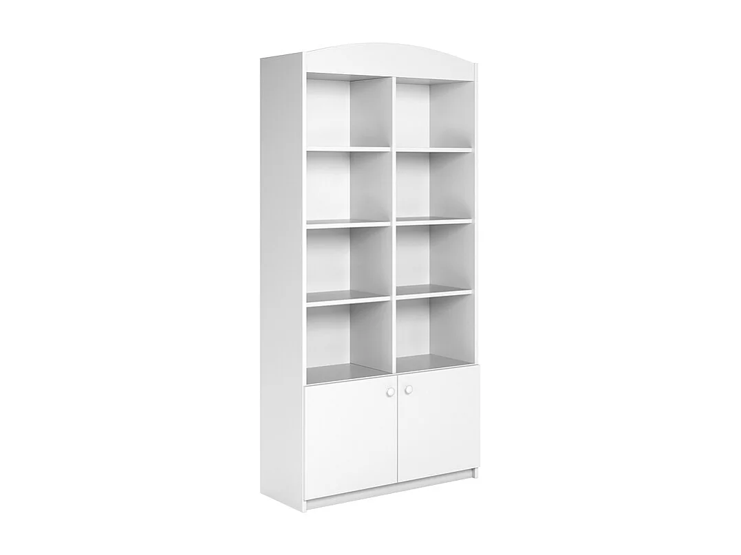 2-türiges Bücherregal Kocot Kids Babydream - Weiß