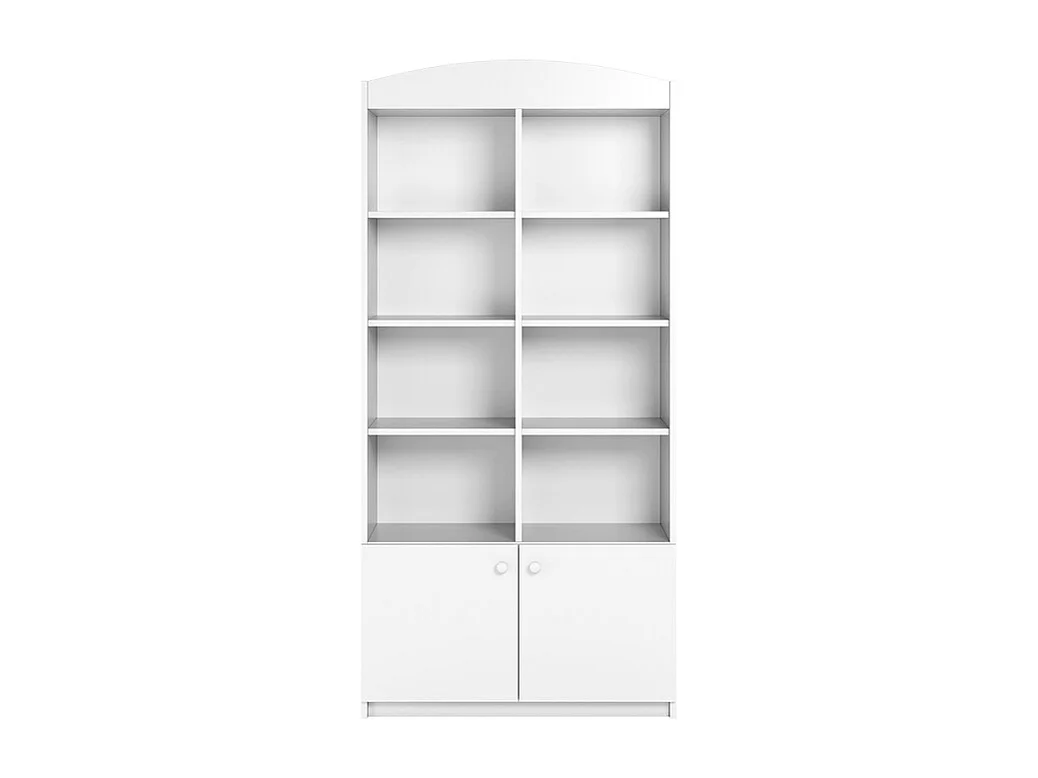 2-türiges Bücherregal Kocot Kids Babydream - Weiß