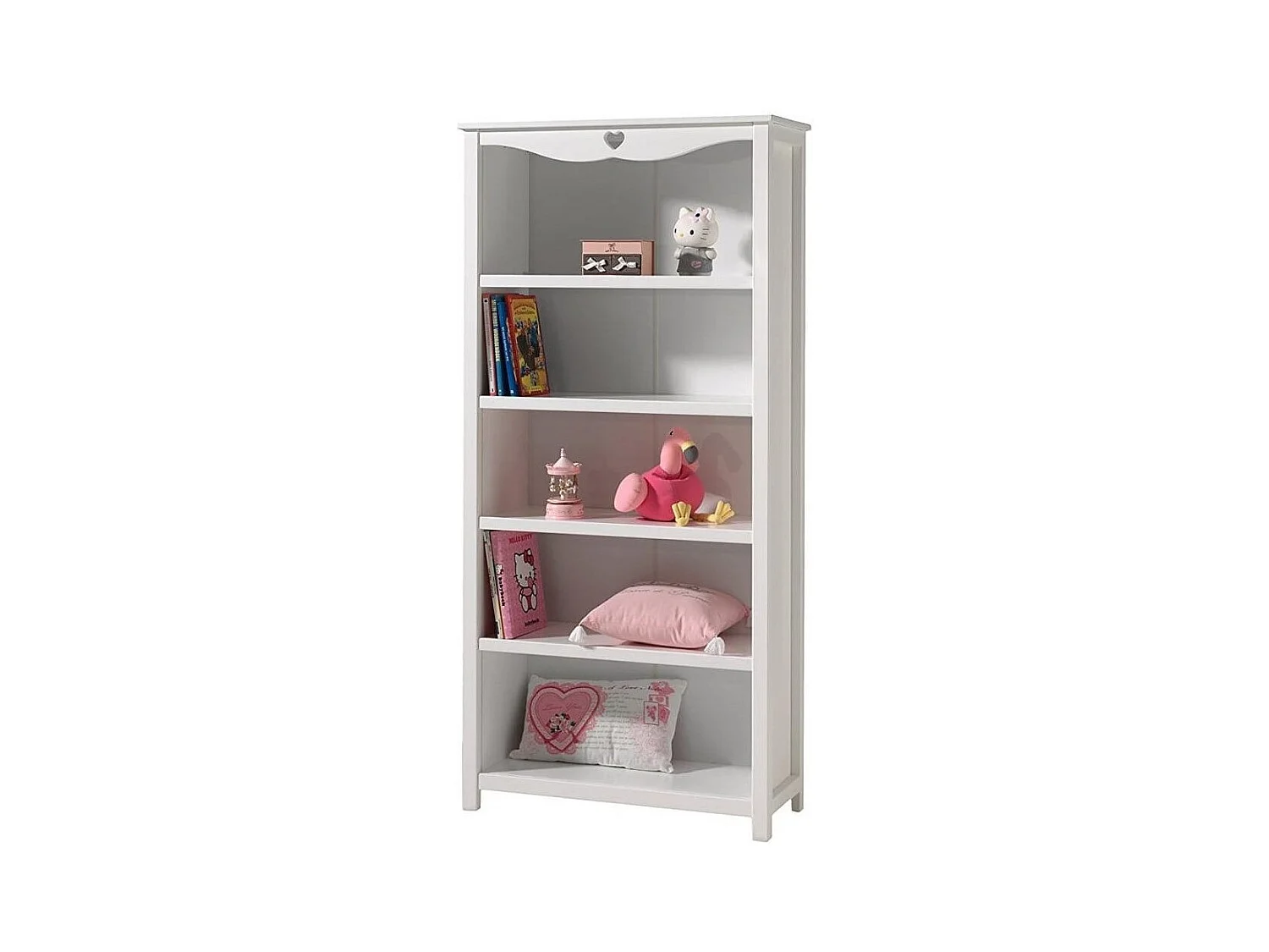 Bibliothèque Enfant "Amori" 190cm Blanc