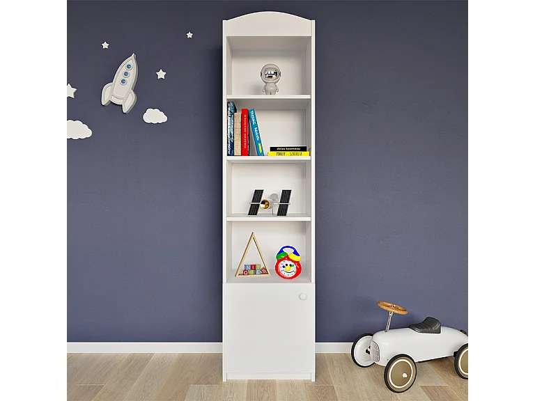 Kocot Kids Babydream 1-deurs boekenkast - Wit