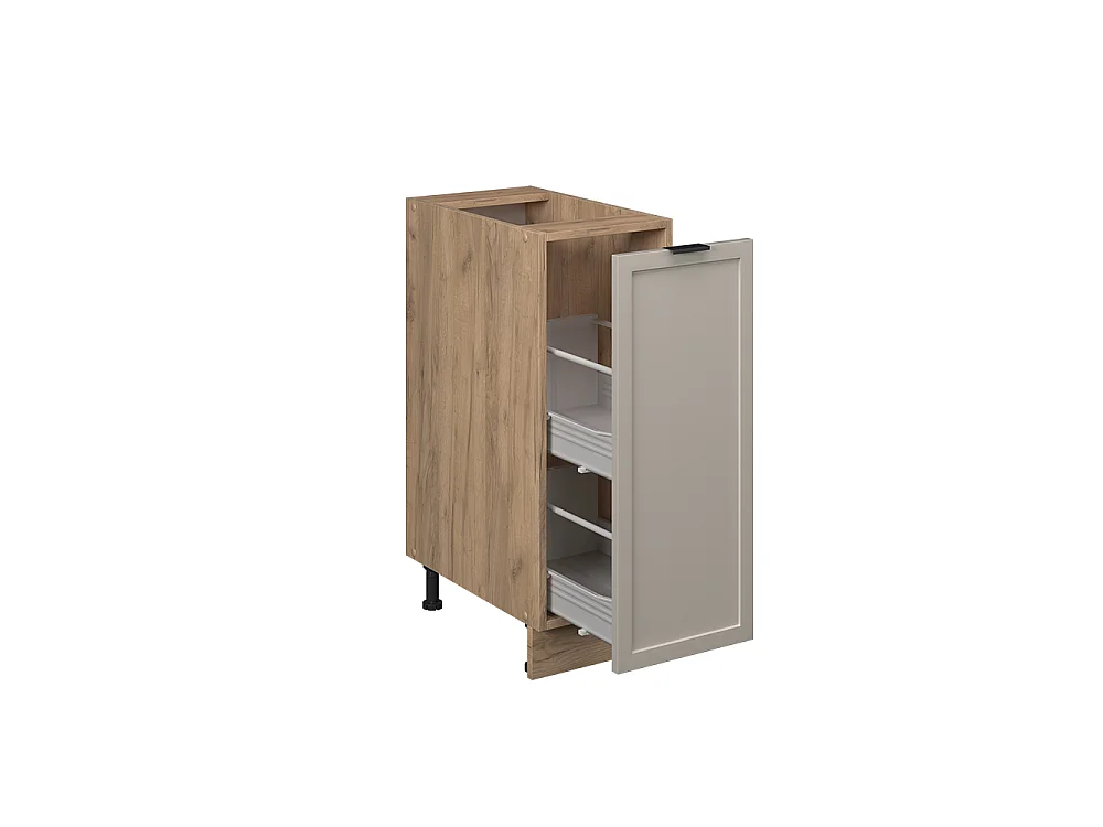 Meuble de cuisine grisbeige 30x51.6x82 fame-line