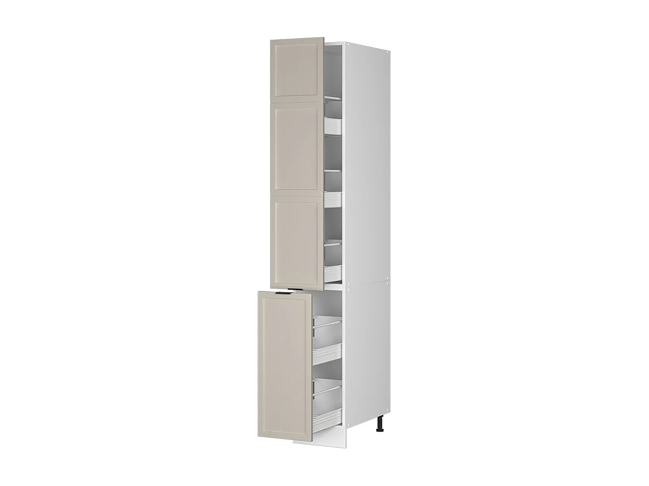 Meuble haute de cuisine grisbeige 30x58x206.8 fame-line