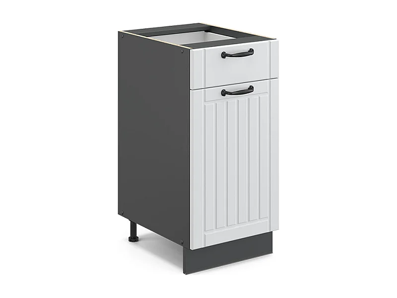 Keukenonderkast wit landhuis 40x51.6x82 fame-line