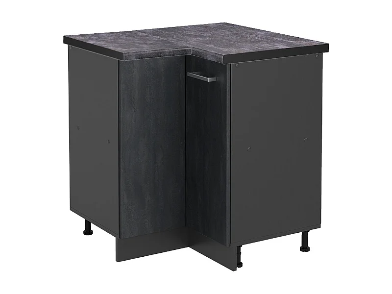 Meuble dangle béton noir 75.6x60x81.6 r-line