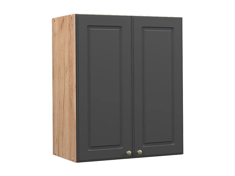 Pensile da cucina antracite-oro 60x34.1x72 fame-line