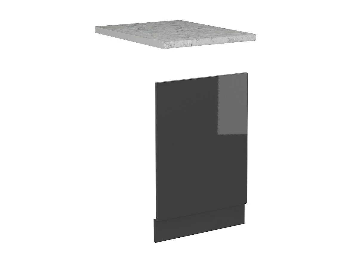 Façade anthracite haute brillance 45x1.6x57.2 r-line