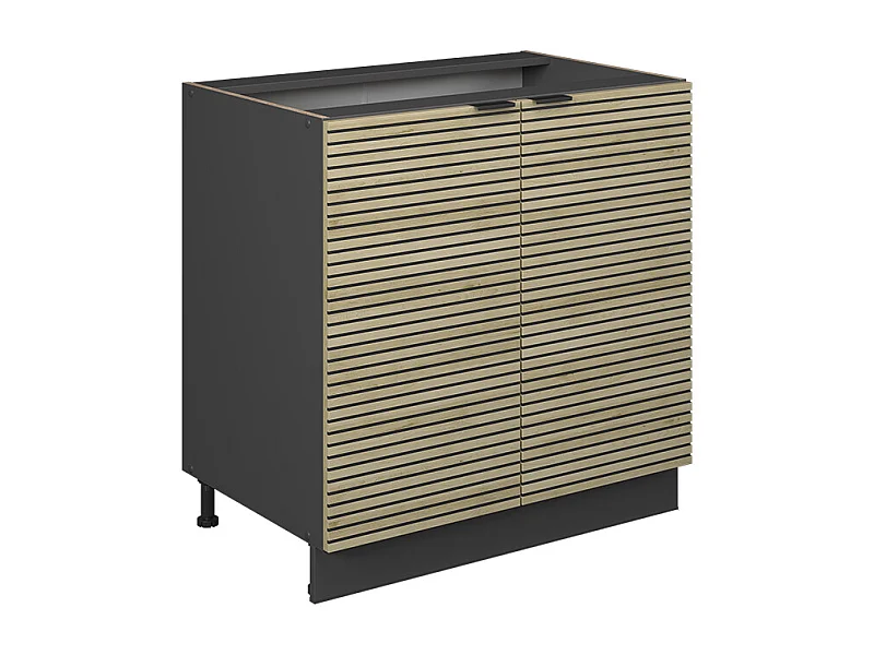 Szafka pod zlew panel dębowy 80x51.6x82 fame-line