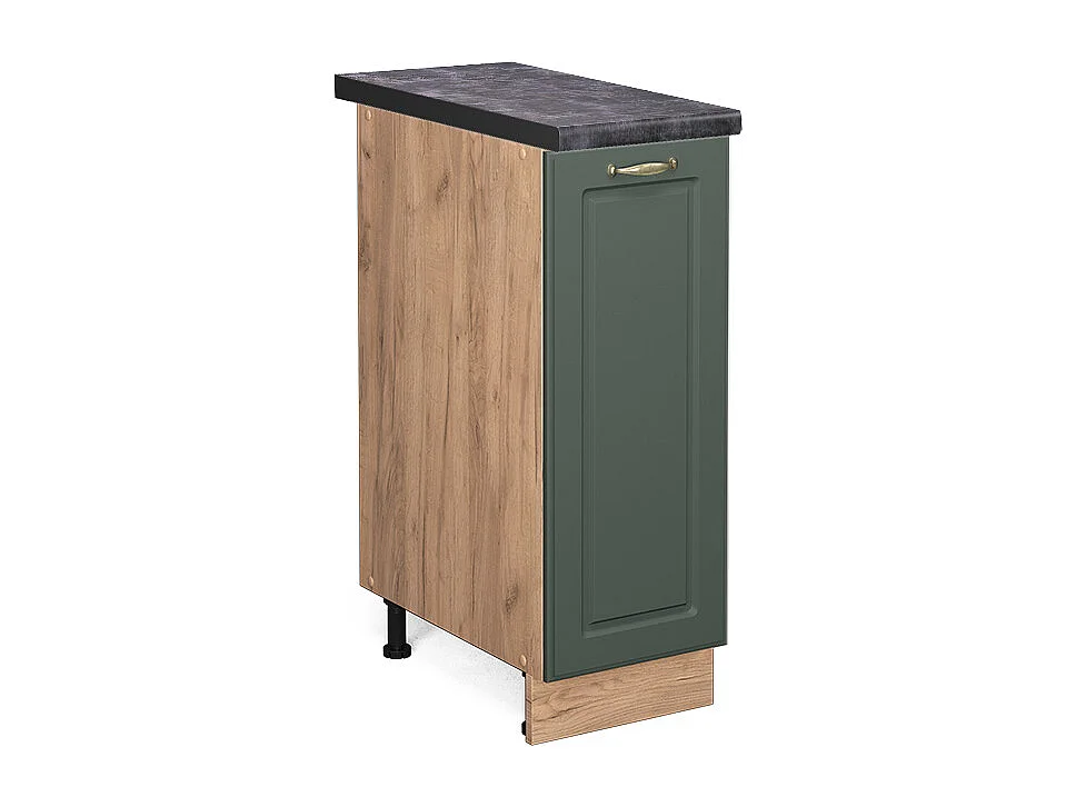 Meuble de cuisine vert or campagne 30x60x82 fame-line