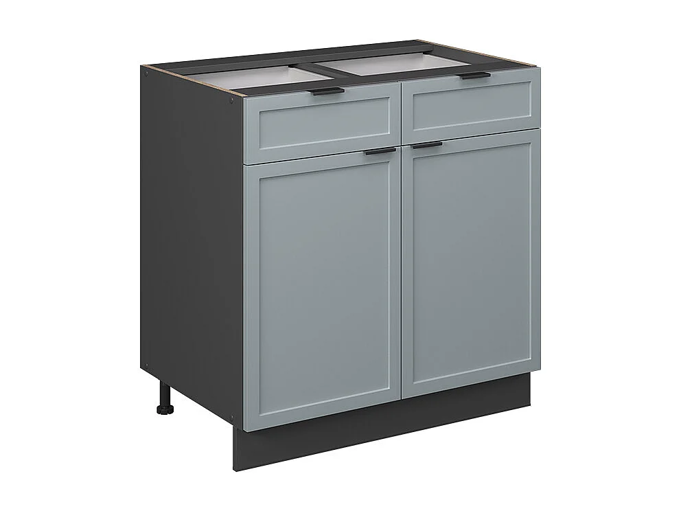 Küchenunterschrank hellblau-grau 80x51.6x82 fame-line