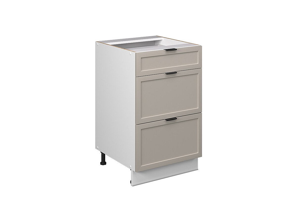 Meuble cuisine grisbeige 50x51.6x82 fame-line