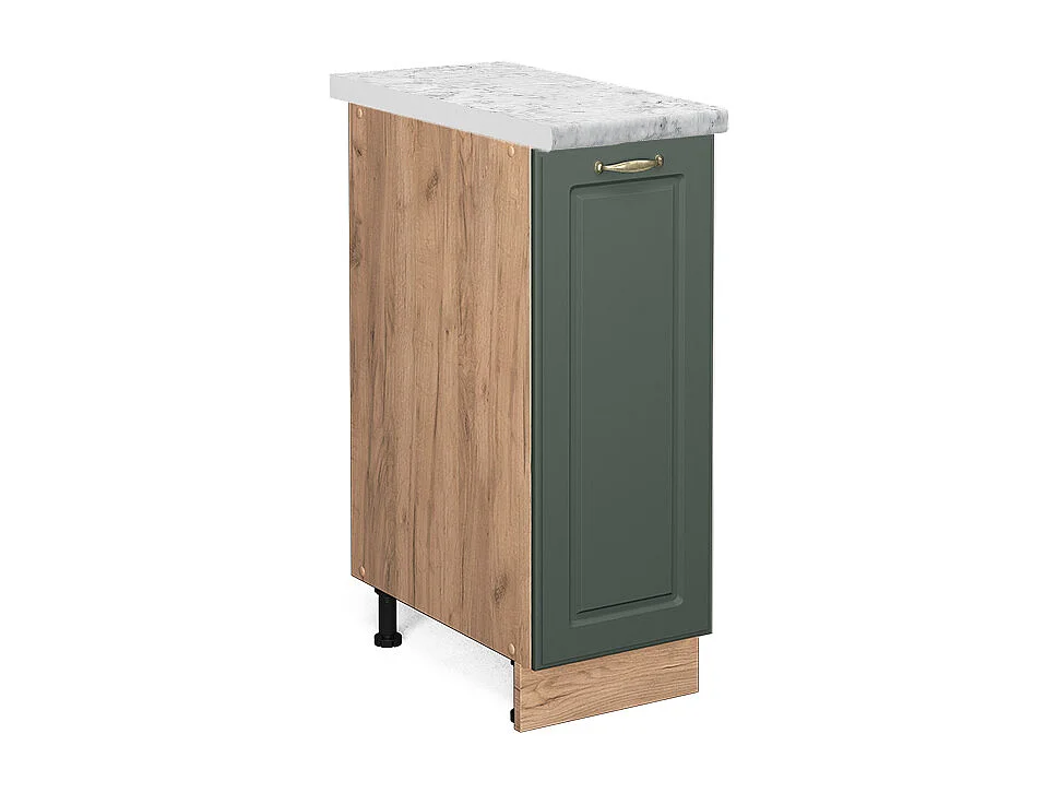 Meuble de cuisine vert or campagne 30x60x82 fame-line