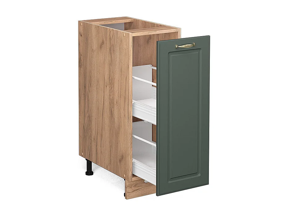 Meuble de cuisine vert or campagne 30x60x82 fame-line