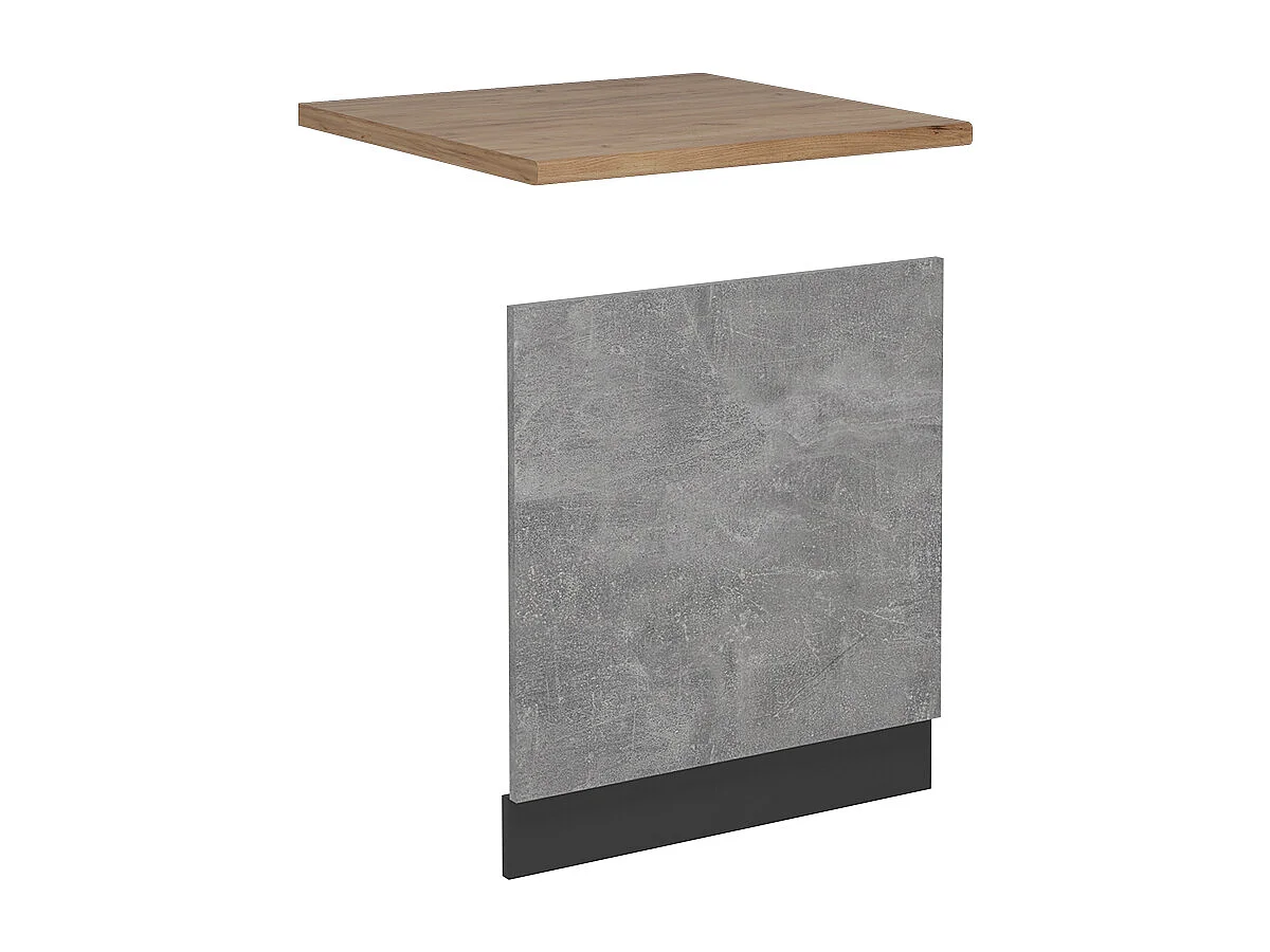 Pannello frontale calcestruzzo 60x1.6x57.2 r-line