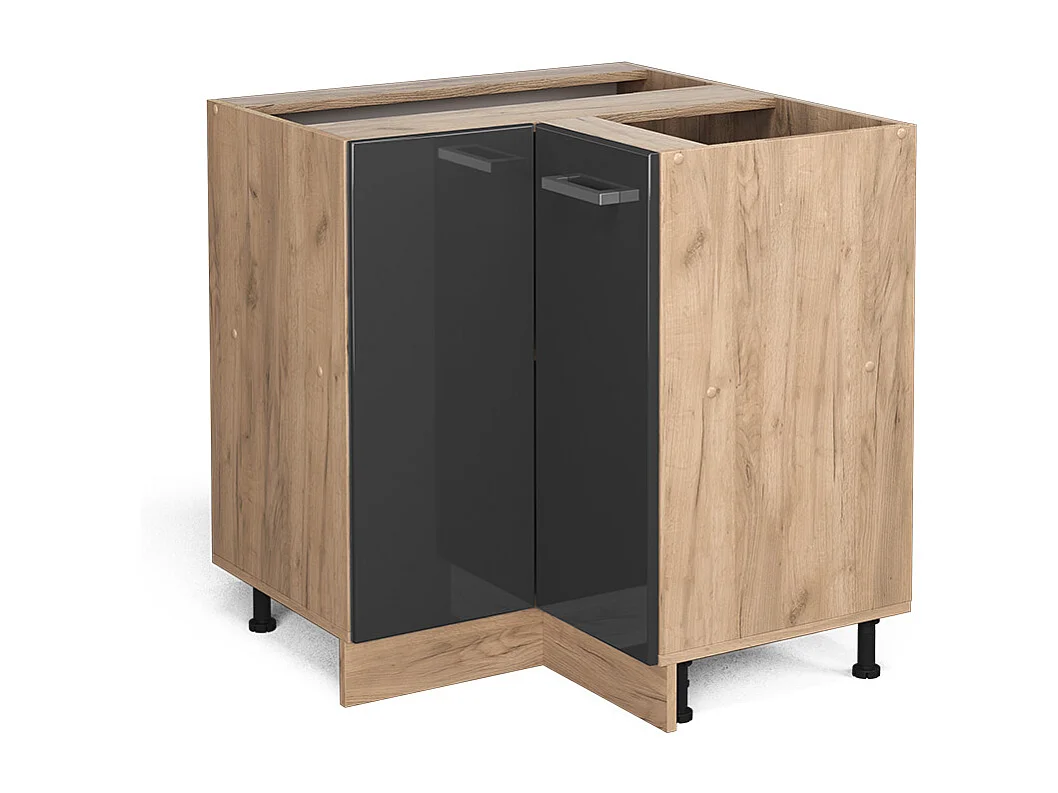 Meuble dangle anthracite haute brillance 75.6x46x81.6 r-line