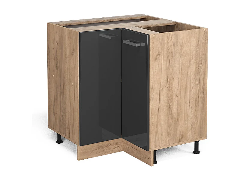 Meuble dangle anthracite haute brillance 75.6x46x81.6 r-line