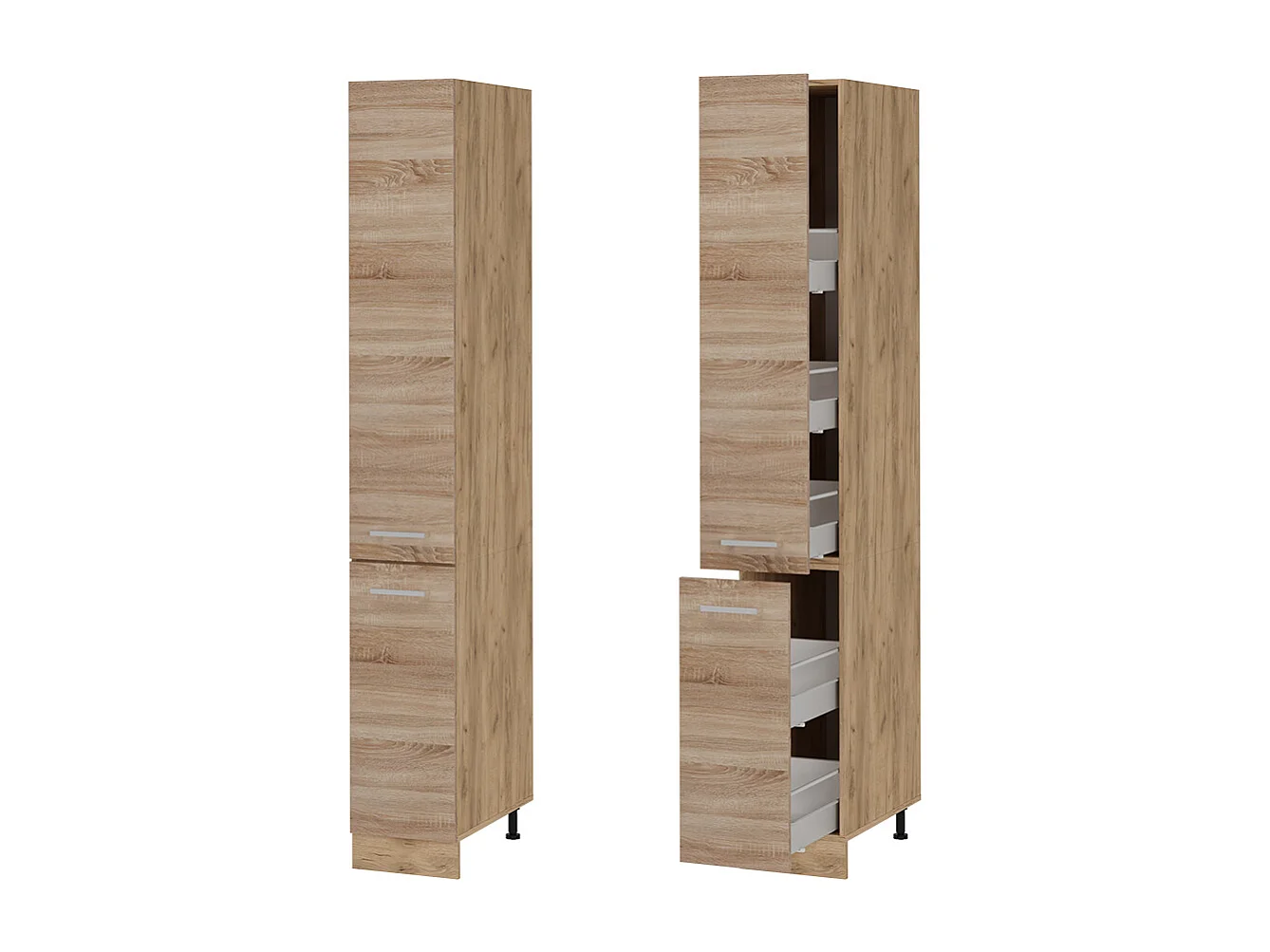 Meuble haute de cuisine sonoma 30x57.2x206.8 r-line