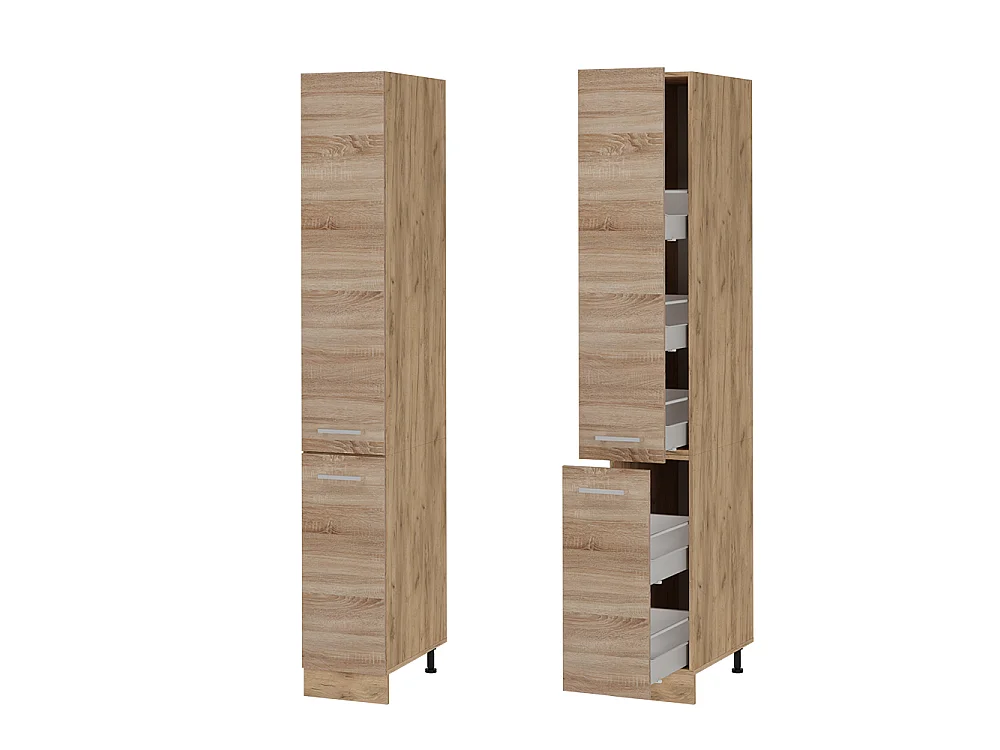 Meuble haute de cuisine sonoma 30x57.2x206.8 r-line