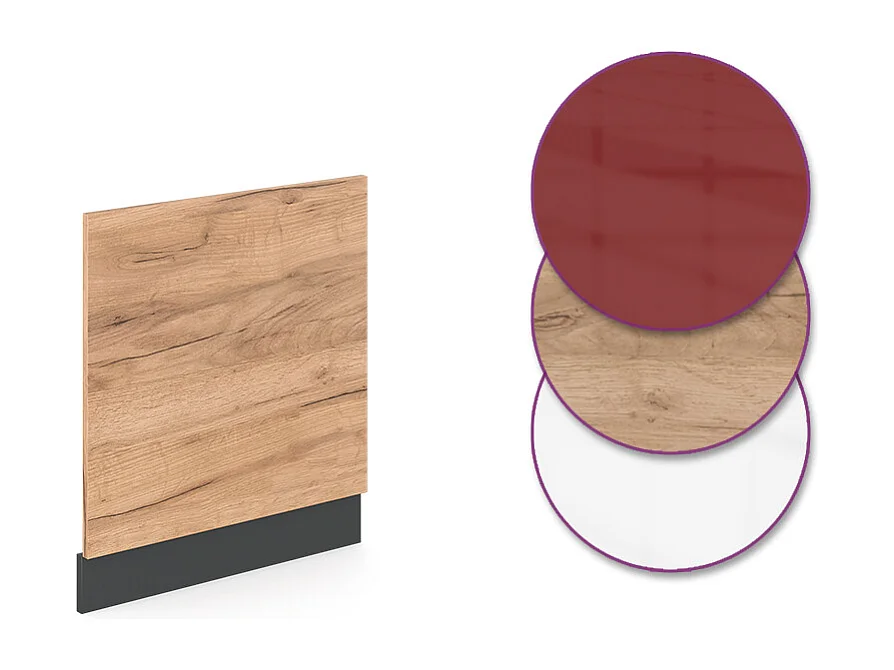 Panel frontal roble dorado 60x1.6x57.2 r-line