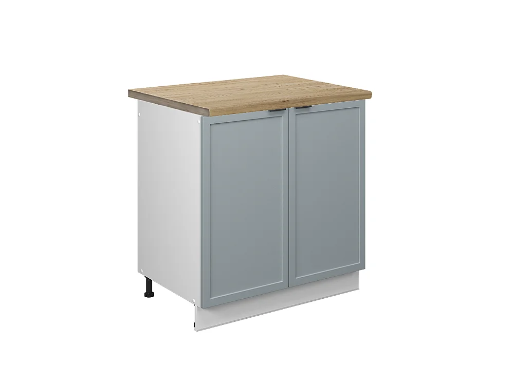 Wastafelkast licht blauw-grijs 80x60x82 fame-line