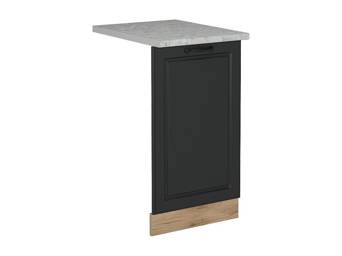 Façade de lave-vaisselle anthracite campagne 45x1.6x81.8 r-line