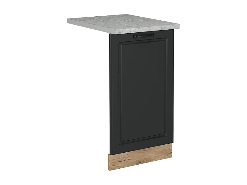 Façade de lave-vaisselle anthracite campagne 45x1.6x81.8 r-line