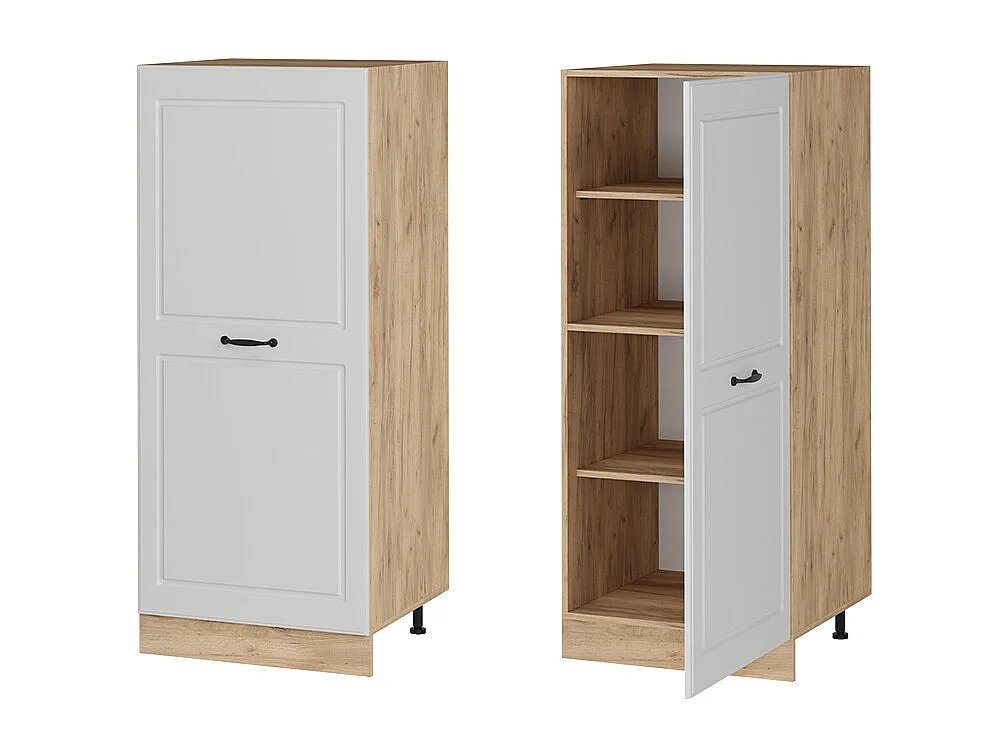 Armario para horno empotrado blanco casa de campo 60x57x143 r-line