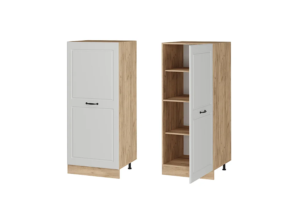 mobile cucina dispensa Bianco rustico 60x57x143 r-line