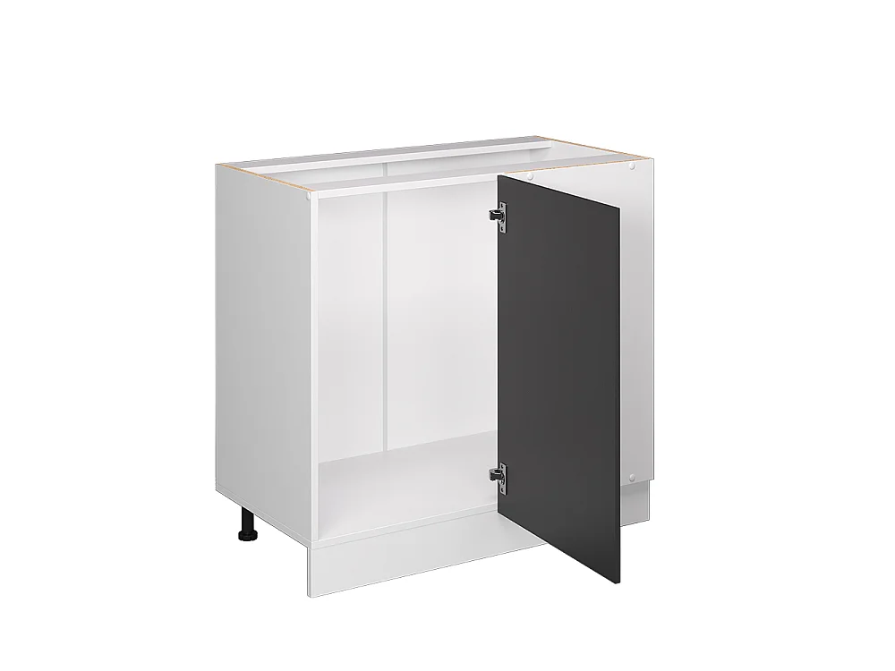 Hoekkast antraciet landhuis 86x60x81.6 r-line