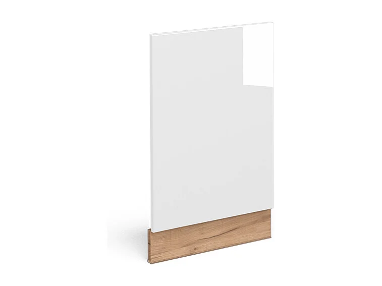 Panel frontal blanco alto brillo 45x1.6x67.4 fame-line