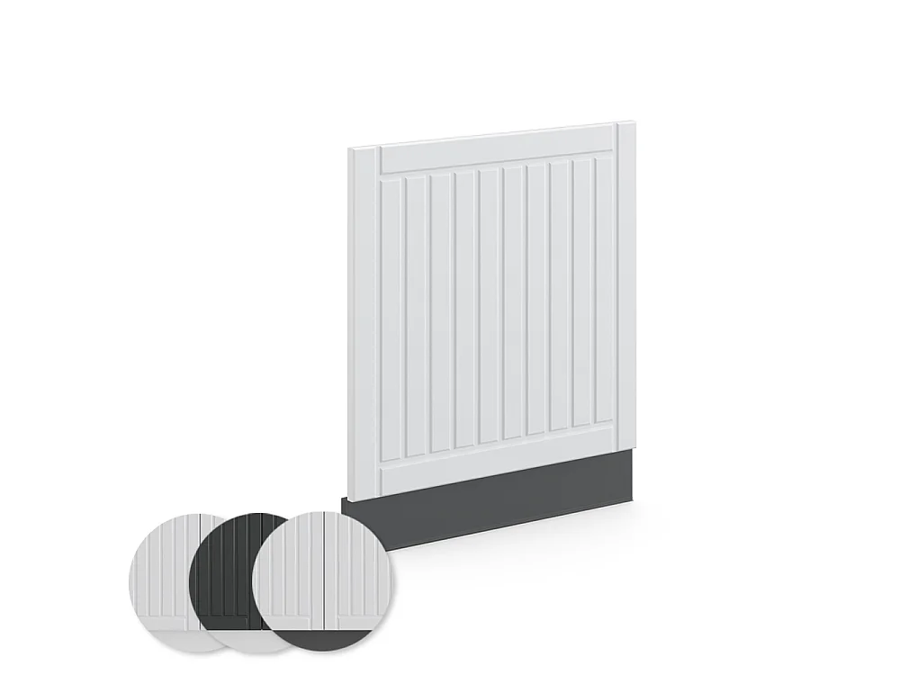 Frontblende weiß landhaus 60x1.6x67.4 fame-line
