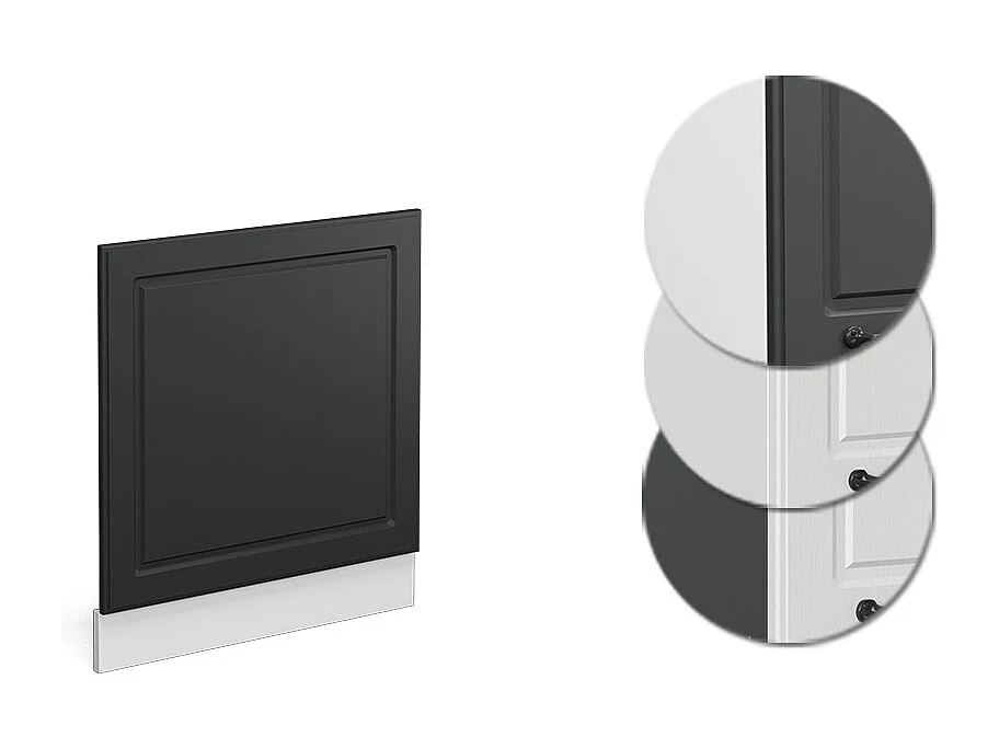 Façade anthracite campagne 60x1.6x57.2 r-line