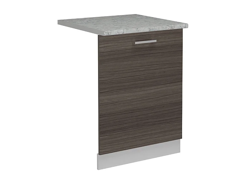 Panel frontal del lavavajillas gris noble 60x1.6x81.8 r-line