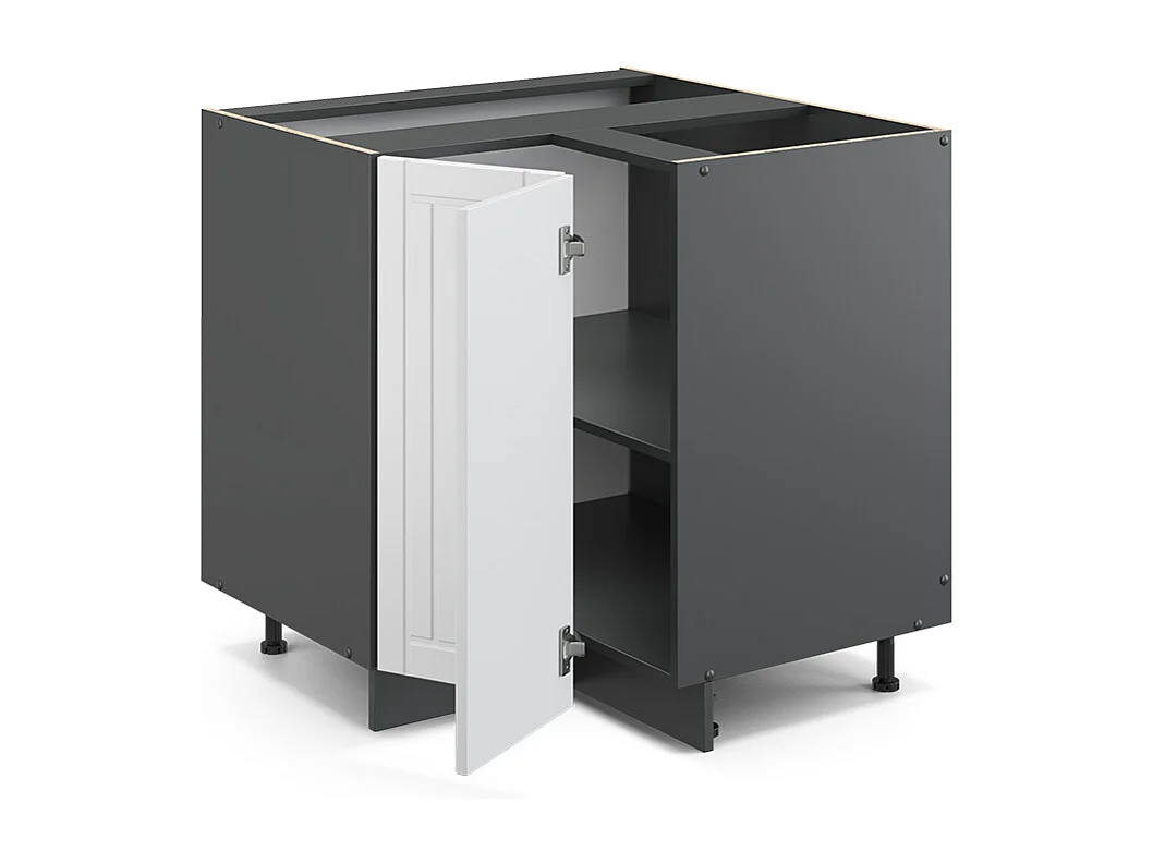 Mobile ad angolo cucina bianco casa di campagna 80.5x60x82 fame-line