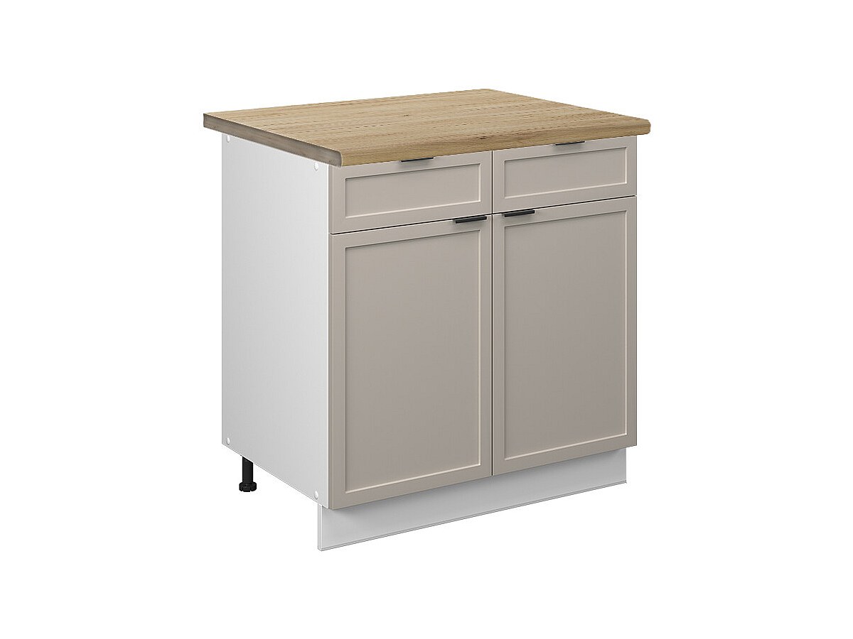 Meuble cuisine grisbeige 80x60x82 fame-line