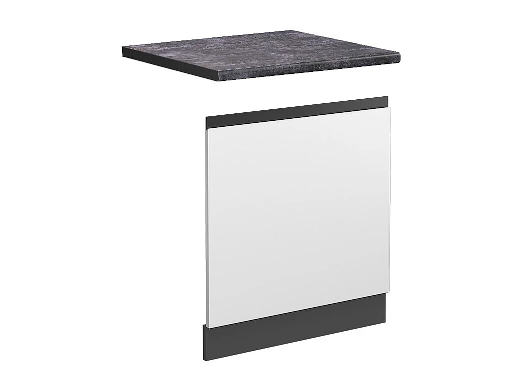 Panel frontal blanco 60x1.6x57.2 r-line