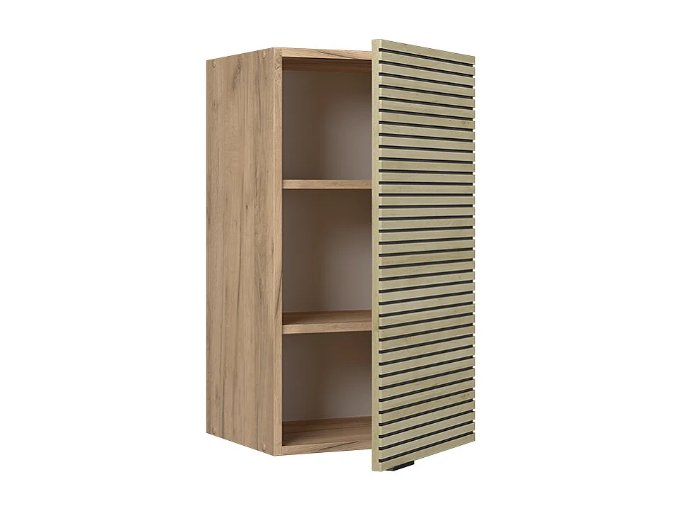 Elément haut de cuisine panneau en chêne 40x34.1x72 fame-line