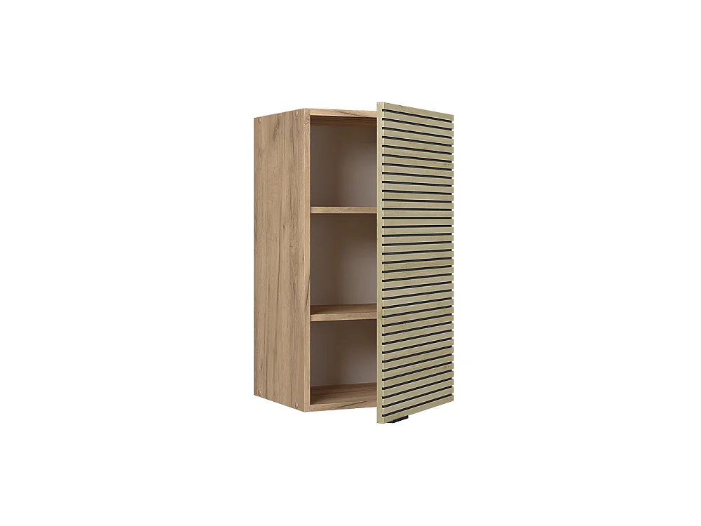 Wall cabinet oak panel 40x34.1x72 fame-line