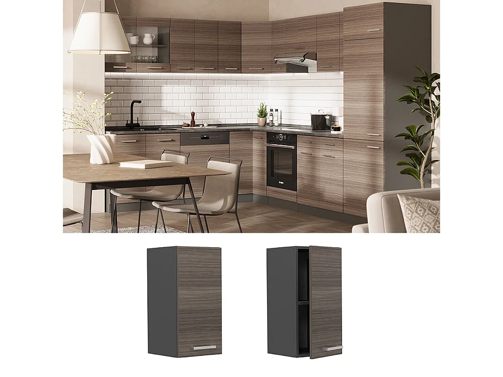 Armario colgante gris noble 30x31x60 r-line