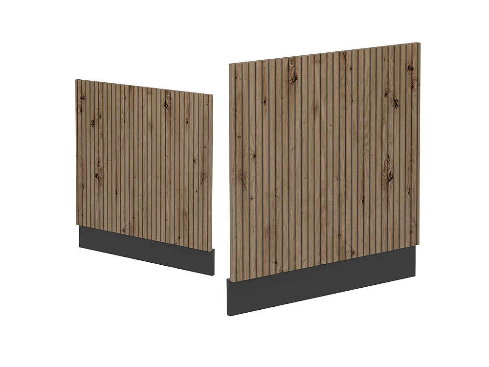 Front panel artisan oak 60x1.6x57.2 r-line