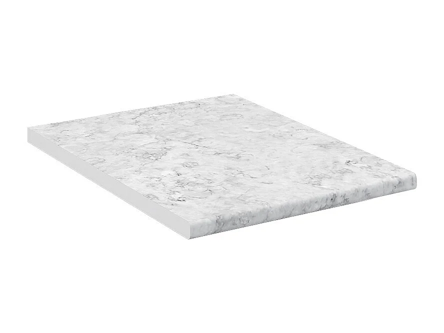 Plan de travail cuisine blanc/marbre 45x60x2.8 r-line