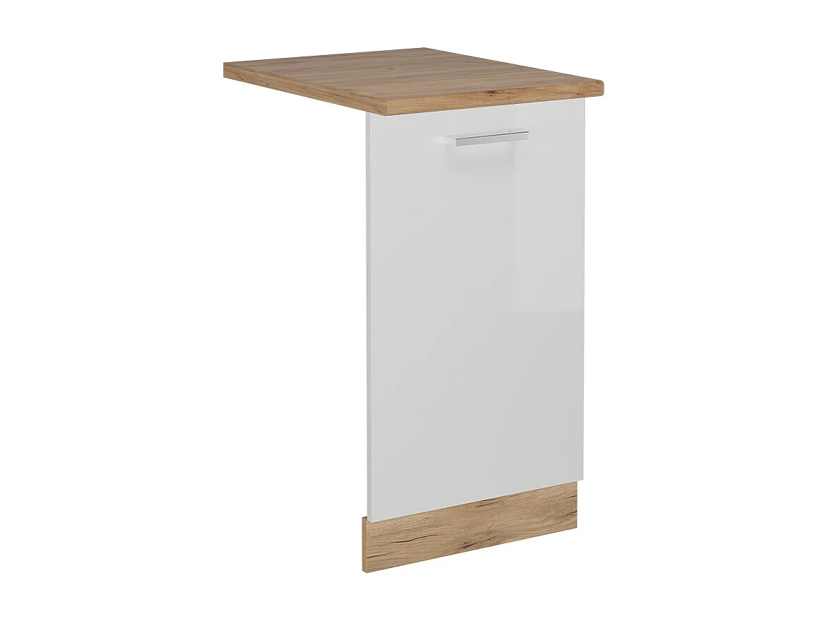 Panel frontal blanco alto brillo 45x1.6x81.8 r-line