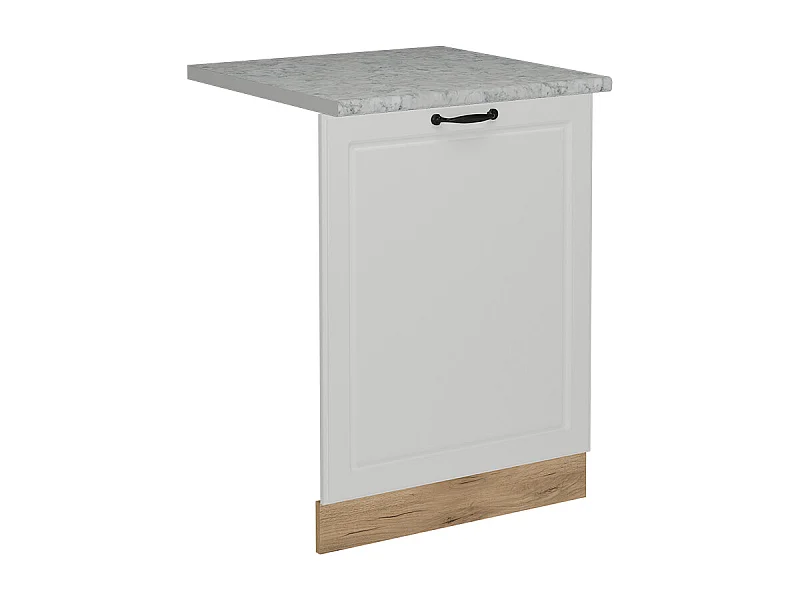 Façade de lave-vaisselle blanc campagne 60x1.6x81.8 r-line