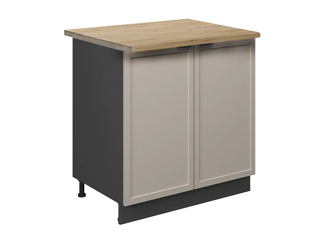 Spülenunterschrank graubeige 80x60x82 fame-line