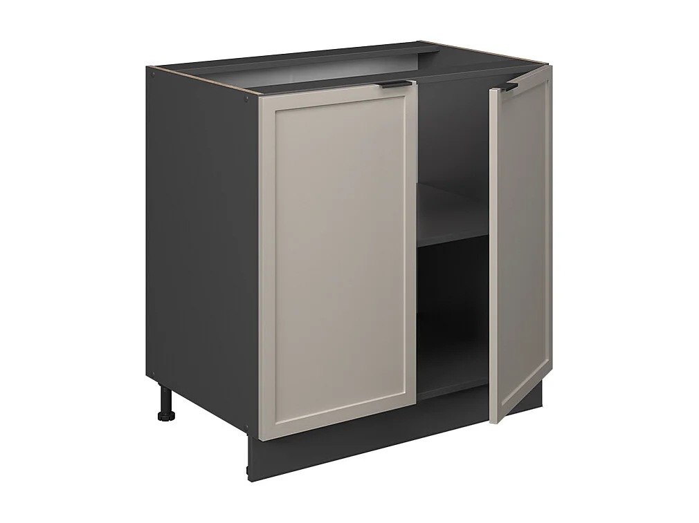 Spülenunterschrank graubeige 80x60x82 fame-line