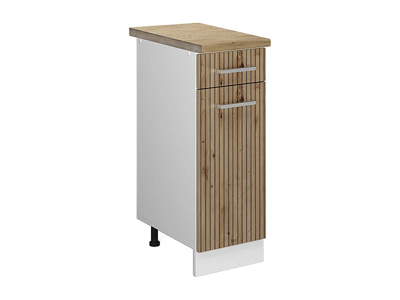Küchenunterschrank artisan-eiche 30x60x81.6 r-line