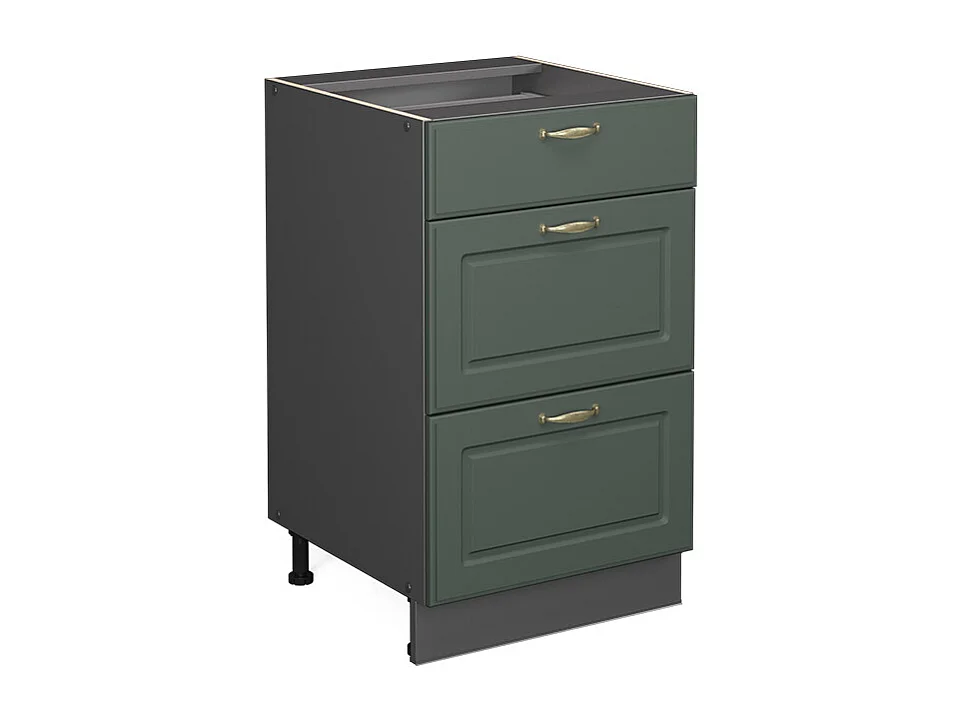 Meuble cuisine vert or campagne 50x51.6x82 fame-line